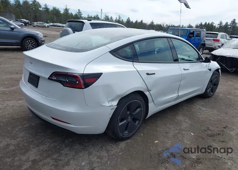 2022 Tesla Model 3 Rear-Wheel Drive from USA, damaged, VIN 5YJ3E1EA9NF101519